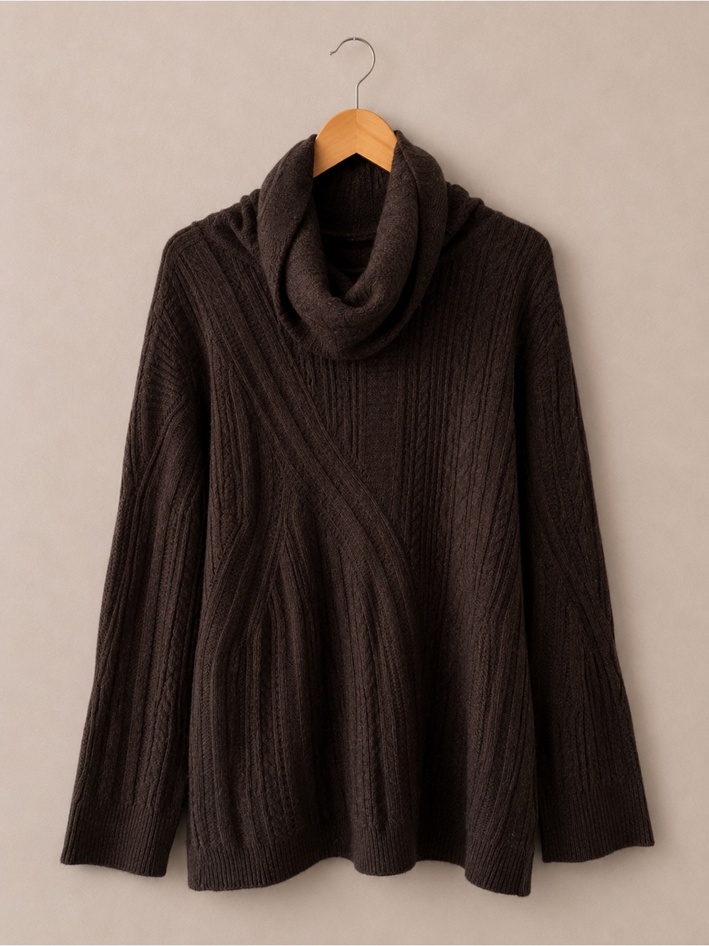 Inhabit Cashmere Blend Cowl Neck Sweater – Size M